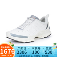 愛步（ECCO） 健步鞋男女款黃景瑜同款運(yùn)動(dòng)百搭潮鞋老爹鞋 091504/091503 091503女款-01007白色 38