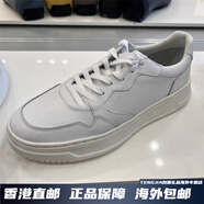健樂士（GEOX）男鞋U45GFB潮流系帶運動休閑板鞋男鞋24春款 U45GFB C1000白色 39