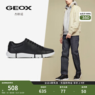 GEOX杰歐適男鞋經(jīng)典款圓頭日常休閑鞋ADACTER U45FFA 黑色C9999 41