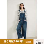 獨束大碼女裝【雙版可選】復古背帶裙女氣質背帶褲春裝新款修身裙子 連體衣褲 L (尺碼：2)