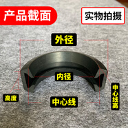 星舵德國品質(zhì)拷貝林密封圈EPDM抱箍膠圈墊圈 O型溝槽卡箍水處理 EPDM DN200-219