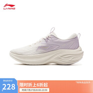 李寧凌波丨劉詩雯同款休閑慢跑鞋女鞋透氣厚底增高運動鞋ARSV018