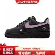 耐克（NIKE）AirForce1馥郁樹(shù)莓復(fù)古輕奢百搭低幫板鞋女款黑粉 黑色 35.5