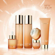 卡貝斯正品三因絨毛花護膚品套裝溫和補水保濕滋潤舒緩化妝品禮盒套裝 水+乳+霜+潔面乳+眼霜