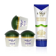 舒祈美容三合一套裝舒祈綠蓋化妝品美顏膚去黃斑中 舒祈美容三合一套裝