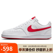 耐克（NIKE）男子運動休閑鞋COURT VISION運動鞋HF1744-101 大學紅 41 