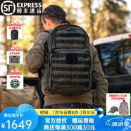 5.11（TACTICAL SERIES ）雙肩突擊包511戶外戰(zhàn)術(shù)大容量耐磨防潑水登山包迷彩雙肩背包56563 黑灰026（24小時(shí)37升容量）