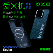Evutec【愛(ài)X機】適用iPhone16 Pro Max 類(lèi)凱夫拉宇航服纖維編織超薄時(shí)尚七夕禮物高級手機殼保護套 iPhone 16 Pro Max