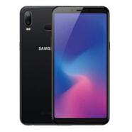 三星（SAMSUNG）現(xiàn)貨Samsung/三星 Galaxy A6S SM-G6200全面屏6.0寸通4G手機(jī) 撒浪黑 6+64GB_官方標(biāo)配_99 成新