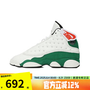 NIKE耐克女鞋Air Jordan 13 AJ13白綠 中幫復古籃球鞋HQ0780-103 HQ0780-103 40