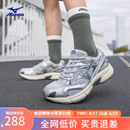 美津濃（MIZUNO）【SPEED 2K】千禧復(fù)古跑鞋男女同款運(yùn)動鞋緩震舒適透氣跑步鞋 17/冰川灰 39 (250mm)