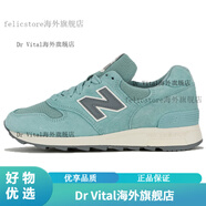 NEW BALANCE1400 舒適 復(fù)古 反毛皮減震防滑耐磨 低幫 休閑跑步鞋 女款 淡藍 B寬 35