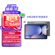 三星 Samsung S10+ 12.4英寸平板電腦/AI智享學(xué)習辦公/防眩光全視屏/含S Pen 12GB+256GB 鈦影灰WIFI