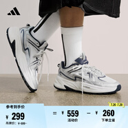 adidas「波波鞋」OZWAVE SURGE 2.0緩震回彈老爹鞋阿迪達(dá)斯輕運(yùn)動(dòng) 亮白/暗藏青/金屬銀 41
