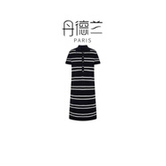 丹德蘭連衣裙女2025新款顯瘦修身氣質(zhì)減齡小個(gè)子氣質(zhì)女神范-1305 黑色 L （125-135斤）