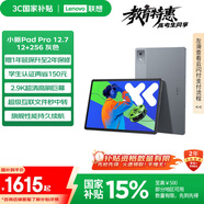 聯(lián)想小新PadPro12.7 2025款平板電腦 國家補貼15% 2.9K高刷全面屏 娛樂學習 10200mAh 12+256G大象灰