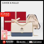 CAHOE KULLO包包女包2025年新款女士斜挎包輕奢侈單肩包小方包時(shí)尚品牌 淺藍(lán)色【禮盒裝】--CK女包 實(shí)用走心高級(jí)感禮盒裝
