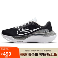 耐克NIKE跑步鞋女緩震泡棉ZOOMX FLY 5運(yùn)動(dòng)鞋DR9963-001黑白35.5