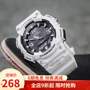 卡西歐（CASIO） 運(yùn)動(dòng)手表男太陽能雙顯防水夜光運(yùn)動(dòng)電子學(xué)生表送男友女友禮物 太陽能夜光AQ-S810WC-7A