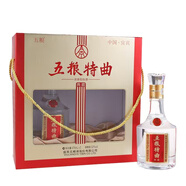 五糧濃香五糧液股份公司出品 五糧特曲 濃香型白酒婚宴送禮宴請 52度 475mL 2瓶 五糧特曲典藏禮盒裝