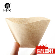 Hero 咖啡濾紙 手沖咖啡過濾紙美式咖啡機(jī)滴濾杯滴漏咖啡機(jī)過濾紙?jiān)?
                                         title=