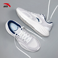 安踏男鞋冬季新款輕便緩震跑步鞋男款休閑鞋子黑色軟底網(wǎng)面透氣運動(dòng)鞋 【星云2-輕質(zhì)軟彈】深航海藍 41 【正品保障 假一罰十】