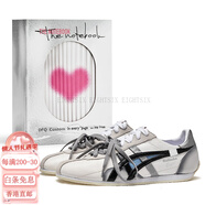 ONITSUKA TIGER【定制】  鬼塚虎Y2K復古跑鞋告白書 悉達多防滑 低幫跑步鞋 白灰色 36