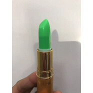 泰國金管/變色口紅潤唇老品牌不沾杯多個顏色可選變色唇膏 【綠色】24號玫紅色
