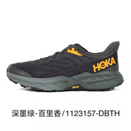 Hoka One One霍咖男女款飛速羚羊5越野跑鞋Speedgoat5減震防滑跑步 深墨綠/百里香 43