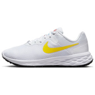 耐克NIKE馬拉松跑步鞋女REVOLUTION 6 NEXT運動(dòng)鞋DC3729-105白黃36.5