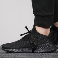 阿迪達(dá)斯 （adidas）阿迪達(dá)斯男鞋女鞋阿爾法輕便運動鞋跑步鞋椰子鞋啊 黑色_D97320_D96805 36