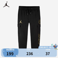 Jordan 耐克童裝男女童針織長(zhǎng)褲Nike休閑褲秋冬兒童運(yùn)動(dòng)褲