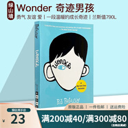 Wonder 奇跡男孩英文原版小說 青春勵志 紐約時報熱銷英文書 文學(xué)同名電影原著 搭配flipped怦然心動夏洛的網(wǎng)Charlotte's Web GGB 綠山墻
