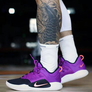 耐克（NIKE）男鞋Hyperdunk X Low 紫色HD2018 防滑耐磨 低幫緩震籃球鞋 AR0465-500 40