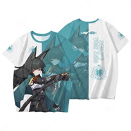 鳴海弦絕區零短袖t恤衫游戲周邊星見(jiàn)雅男女裝學(xué)生體恤二次元夏季痛衣服 1_星見(jiàn)雅 5XL （220斤以上）