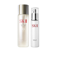 SK-IIsk2神仙水230ml 小燈泡精華套裝 抗皺精華水油平衡補(bǔ)水保濕護(hù)膚品 神仙水230ml+骨膠原乳液100g