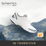 愛步（ECCO）BIOM運動鞋 經(jīng)典戶外跑步鞋男鞋明星同款 健步C091504 白色（牛皮革）09150401007 39