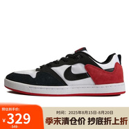 耐克NIKE男女經(jīng)典休閑鞋SB ALLEYOOP新年紅運(yùn)動(dòng)鞋CJ0882-102白黑42.5
