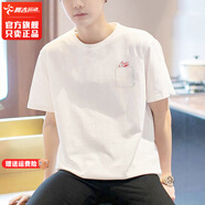 耐克（NIKE）耐克短袖男T恤 2025秋季新款運動(dòng)寬松休閑透氣圓領(lǐng)運動(dòng)體恤上衣男 HF6594-100/全對/白色 M (170/88A)