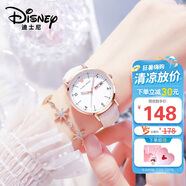 迪士尼（Disney）女士手表時尚雙日歷少女腕表生日七夕情人節(jié)禮物送女生愛心禮盒