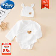 迪士尼（Disney）早產(chǎn)兒連體衣2025春秋純棉無(wú)骨小碼剛出生嬰兒衣服低體重寶寶 包屁衣+帽子【純棉-A類(lèi)-無(wú)骨】 小熊 均碼 42cm  適合體重【2-4斤】