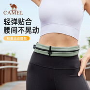 駱駝（CAMEL）運(yùn)動(dòng)腰包 男女跑步手機(jī)腰包運(yùn)動(dòng)健身迷你小腰帶 T002A 淺綠色