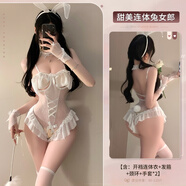 曼煙情趣內(nèi)衣性感兔女制服裝約會戰(zhàn)袍激情睡衣服大碼套裝0188 甜美兔女含開襠連體衣+發(fā)箍+頸 均碼建議體重80-120斤