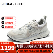 ECCO愛步2024年新款BIOM健步2.2男鞋網(wǎng)面透氣耐磨運動鞋休閑鞋 830774 米白色/白色830774-59132 43