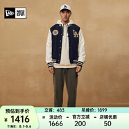 NEW ERA紐亦華MLB棉服男女情侶NY夾克棒球服保暖外套 14117432-海軍藍(lán) 2XL