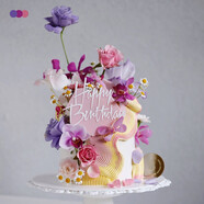 BITEOLOGY ARTISAN CAKESBITEOLOGY【夏日圓舞曲】新品蛋糕生日蛋糕北京上海同城配送C262 單層1磅（4-6人） 檸檬乳酪