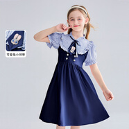 迪士尼瘋狂動(dòng)物城女童學(xué)院風(fēng)裙子女童連衣裙2026夏季新款夏裝連衣裙可愛(ài)