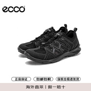 愛步（ECCO）溯溪鞋男 網(wǎng)孔透氣戶外多功能鞋 熱酷系列825774 51052黑色 44