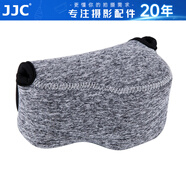 JJC 相機(jī)內(nèi)膽包 收納保護(hù)套 適用于索尼A6600 A6100 A6000 A5100 A6300 A6400 ZV-E10 RX1RII微單配件 OC-S1BG小號(hào) 深灰色