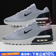 耐克（NIKE）男鞋 25夏新款AIR緩震氣墊鞋舒適耐磨低幫休閑鞋輕便透氣跑步鞋男 MAX氣墊/狼灰色【曬圖-10】 41 碼（內長(cháng)260mm）
